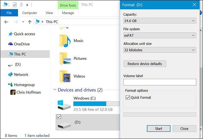 exfat for windows sharing to mac